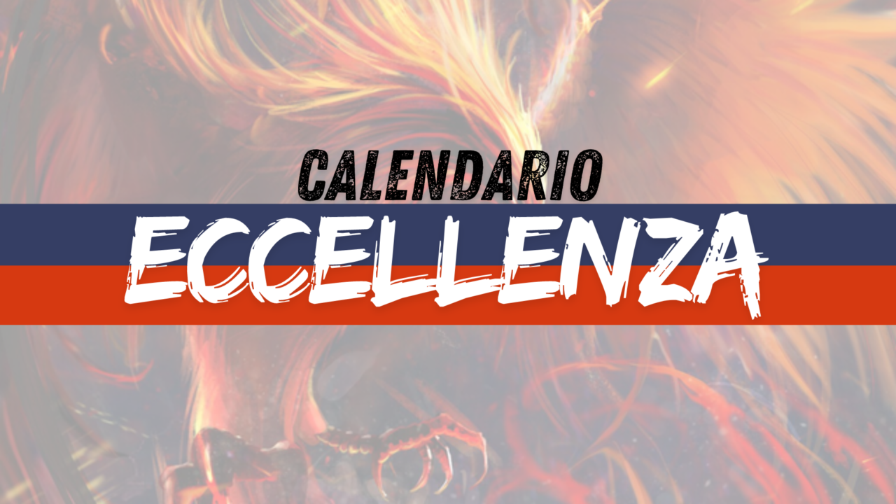 Il calendario completo di Eccellenza per la stagione 2024/25